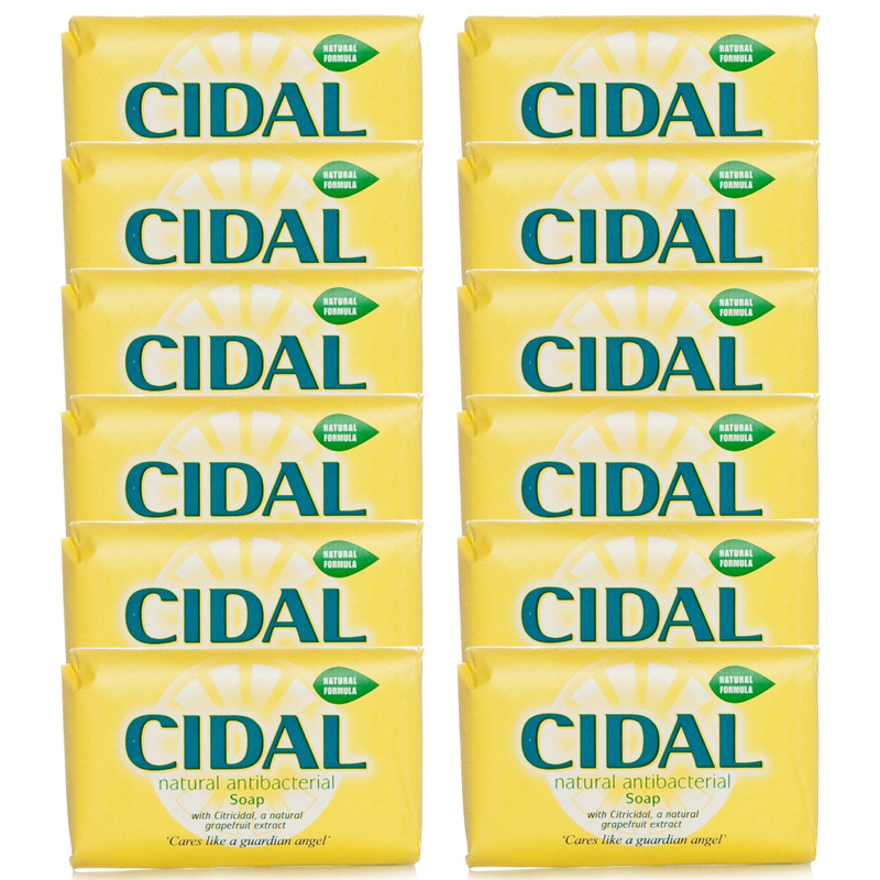 Cidal Natural Antibacterial Soap 12 Pack Soap Chemist Direct