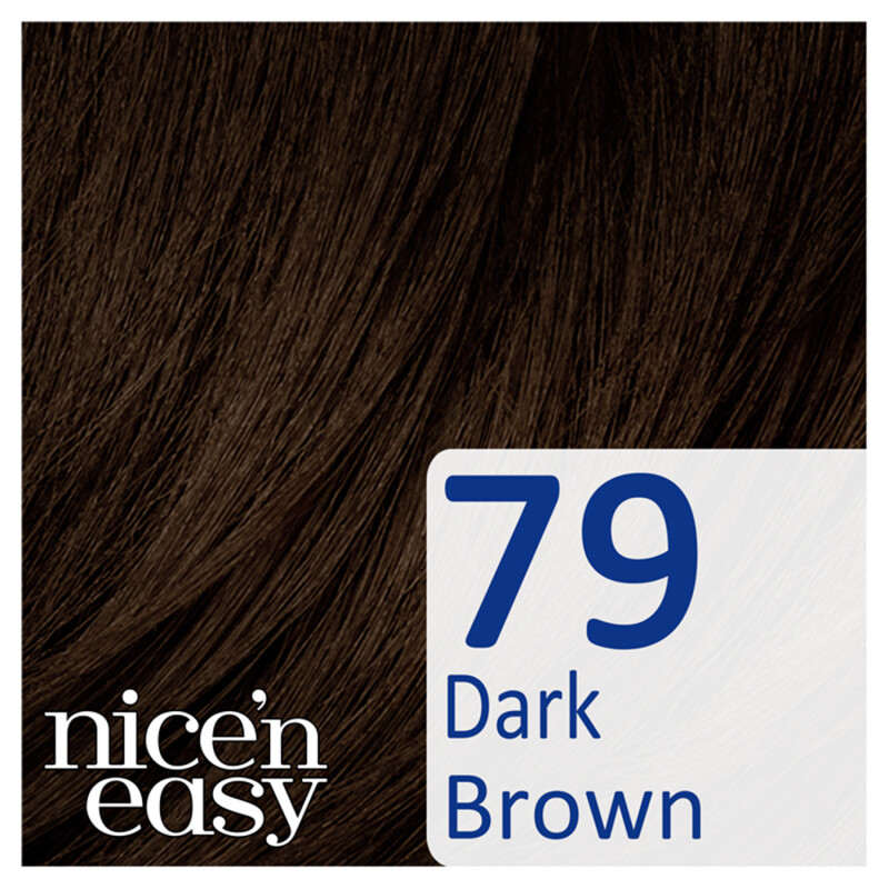 Clairol Nicen Easy No Ammonia Hair Dye 79 Dark Brown