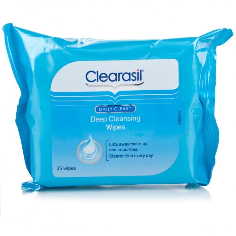 wipes facial cleansing clear Clean deep &