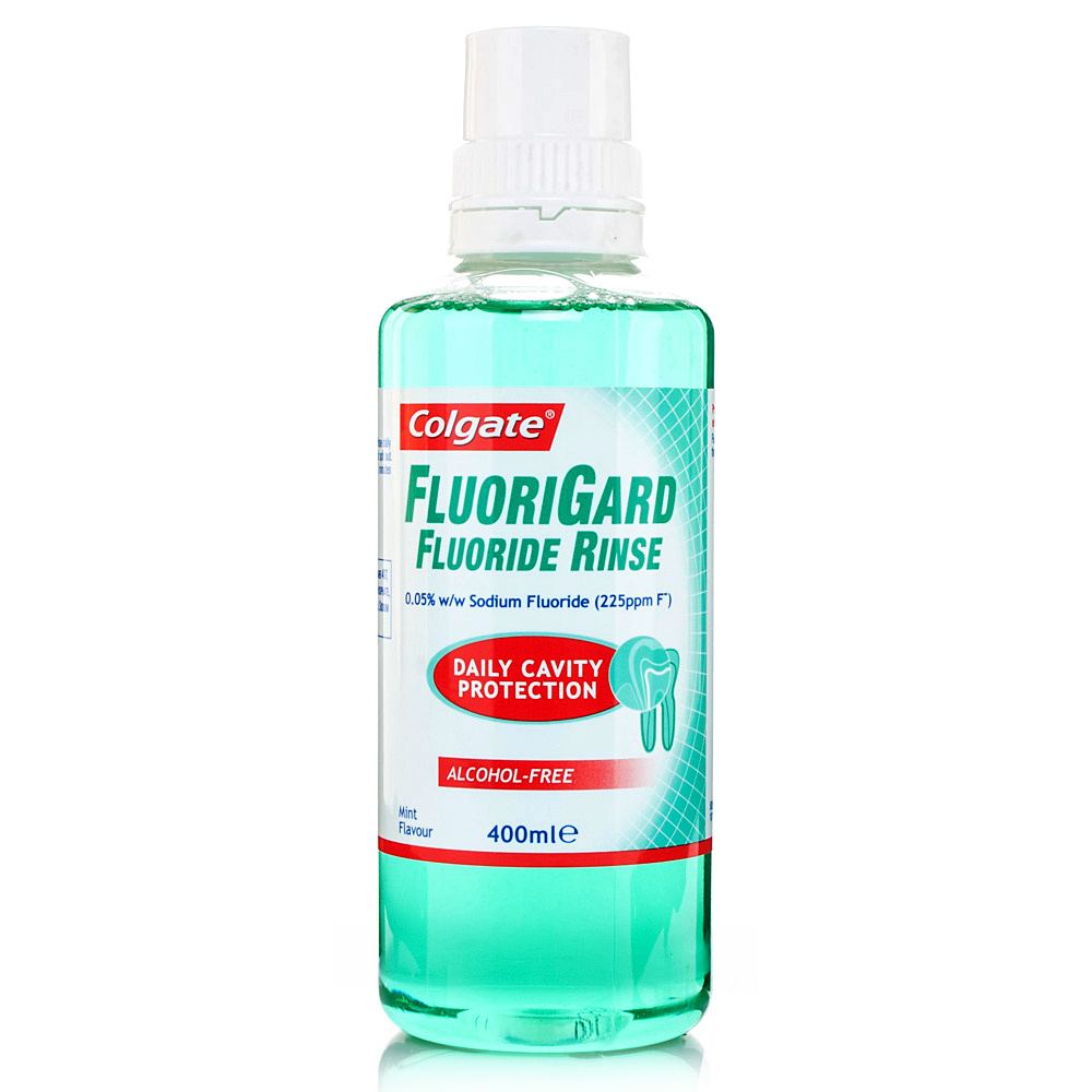 Colgate FluoriGard Alcohol Free 400ml Mouthwash Chemist Direct