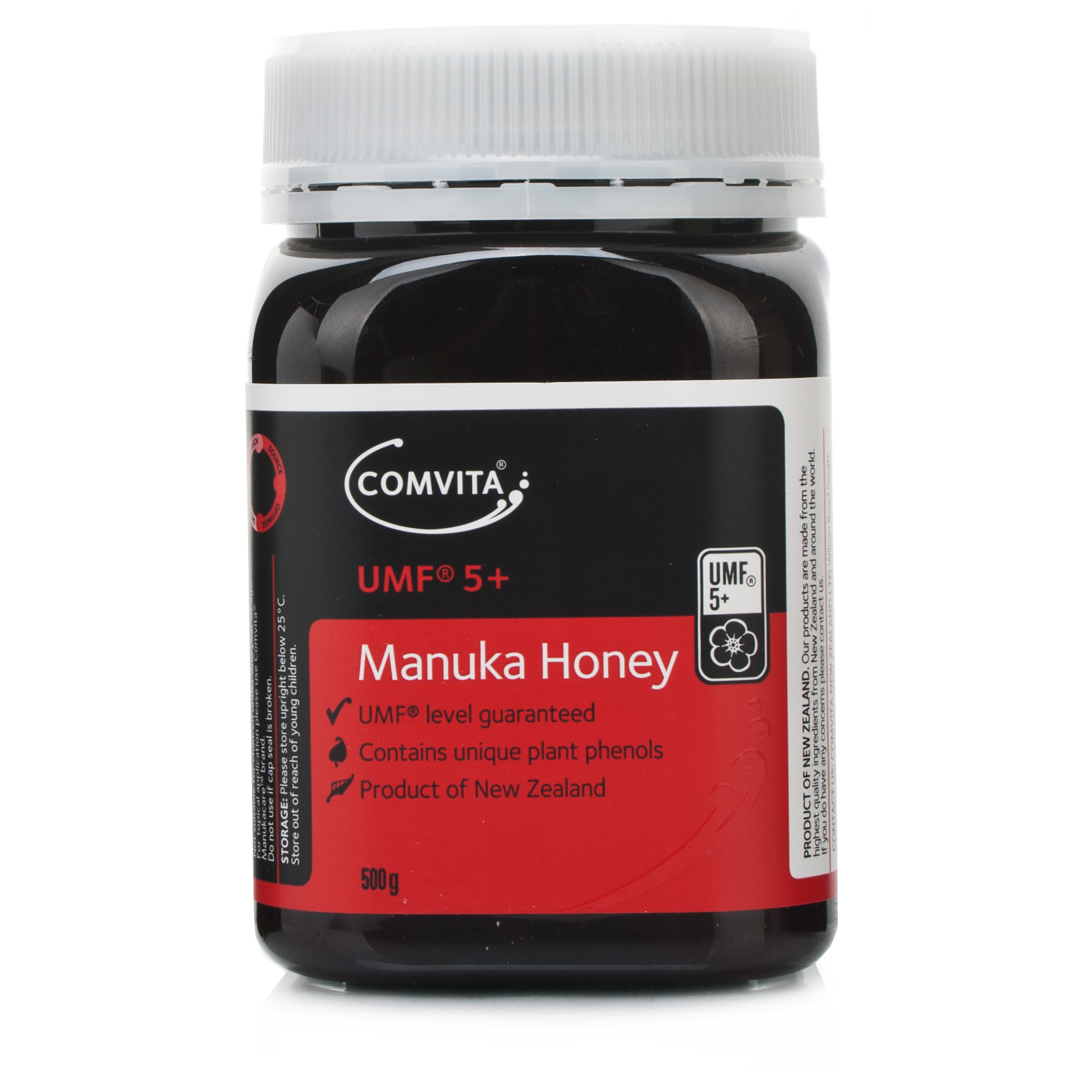 Comvita Honey Active Manuka Honey UMF 5+ Chemist Direct