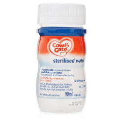 Babycare Cow & Gate Sterilised Water 90ml - Babycare Cow & Gate Sterilised Water 90ml -