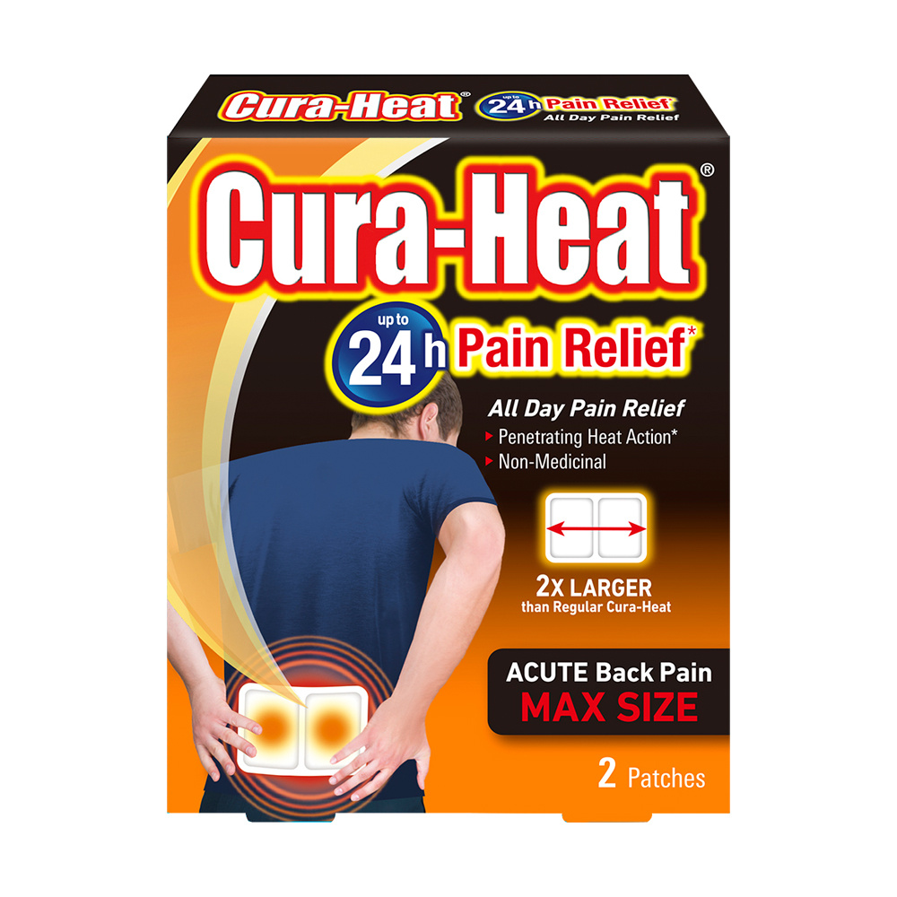 Cura Heat Max 2 Patches Review