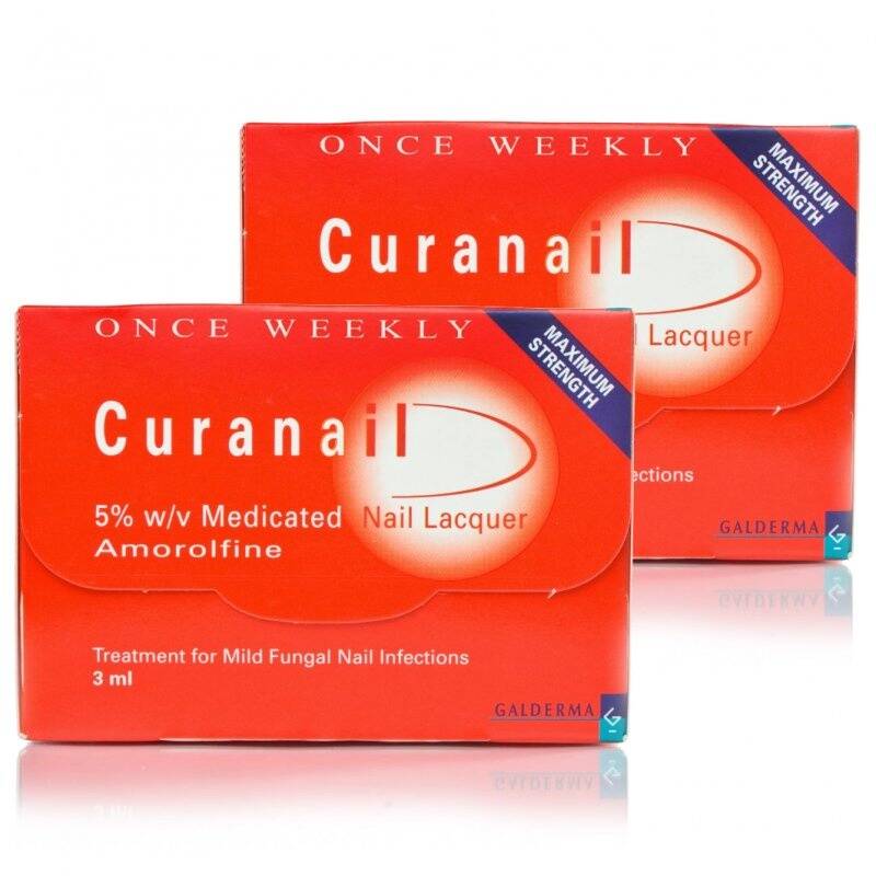 Curanail 5% Nail Lacquer Amorolfine Treatment