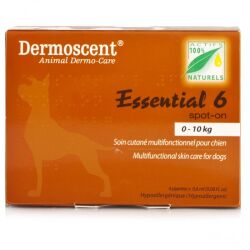 Pets Dermoscent Essential 6 - Dogs under 10kg 4 Pipettes Pets Dermoscent Essential 6 - Dogs under 10kg 4 Pipettes