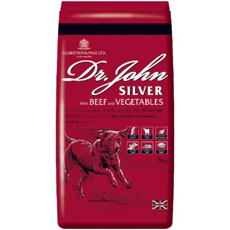 Dr John Silver Beef Working Dog Food 15kg Dr John Silver Beef Working Dog Food 15kg