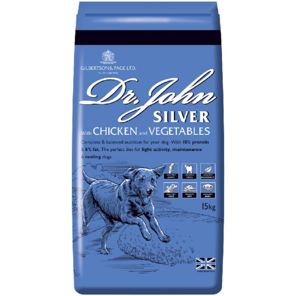 Dr John Silver Chicken Working Dog Food 15kg