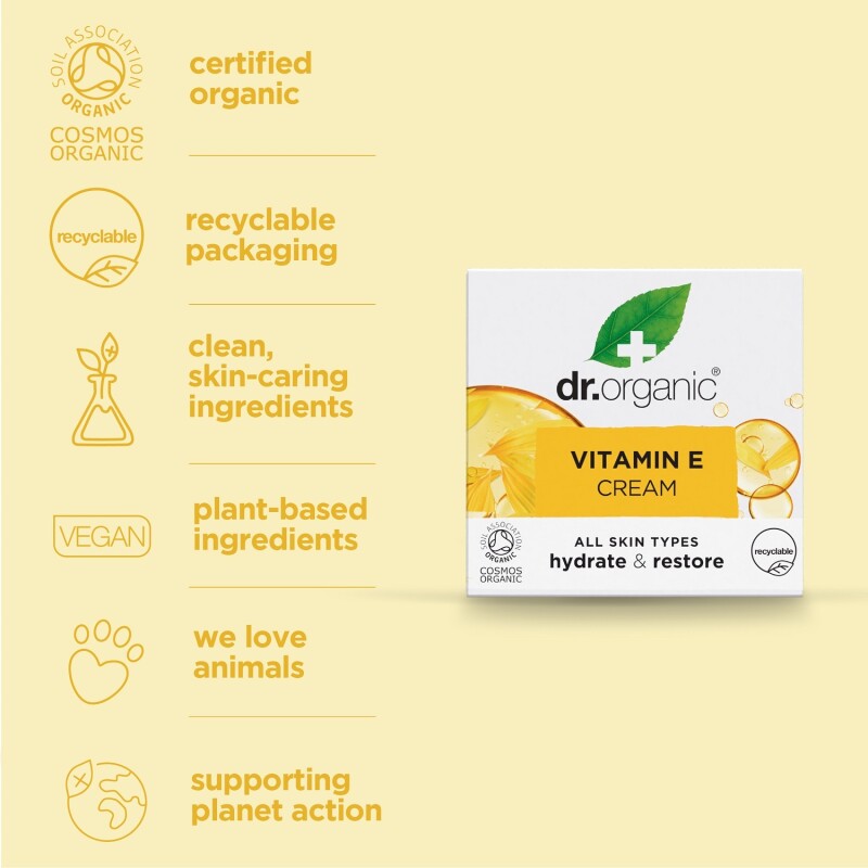 Dr Organic Vitamin E Cream