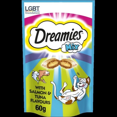 Dreamies Mix Salmon and Tuna 60g Dreamies Mix Salmon and Tuna 60g