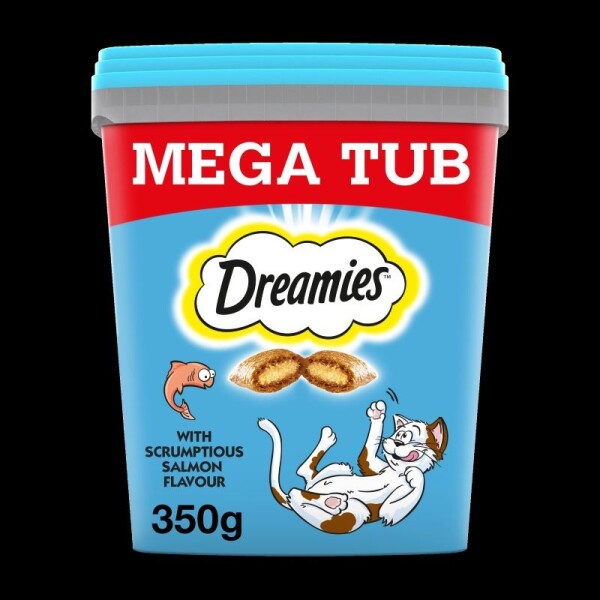 Dreamies Treats with Salmon 350g Tub