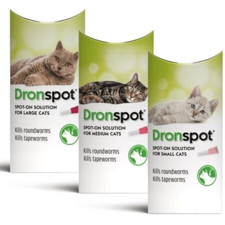 Dronspot Spot On Wormer for Cats  Dronspot Spot On Wormer for Cats