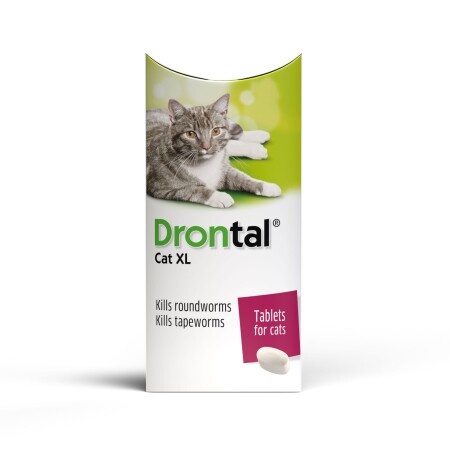 Drontal XL Wormer Tablets for Large Cats  Drontal XL Wormer Tablets for Large Cats