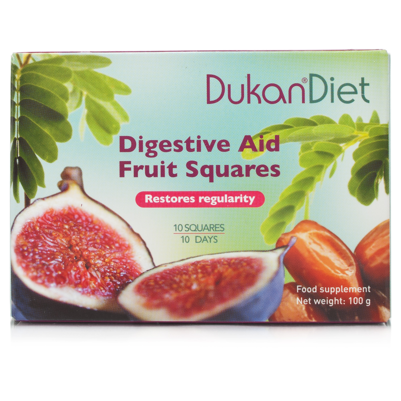 Dukan Diet Digestive Aid Fruit Squares