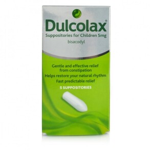 is dulcolax suppository safe for toddlers