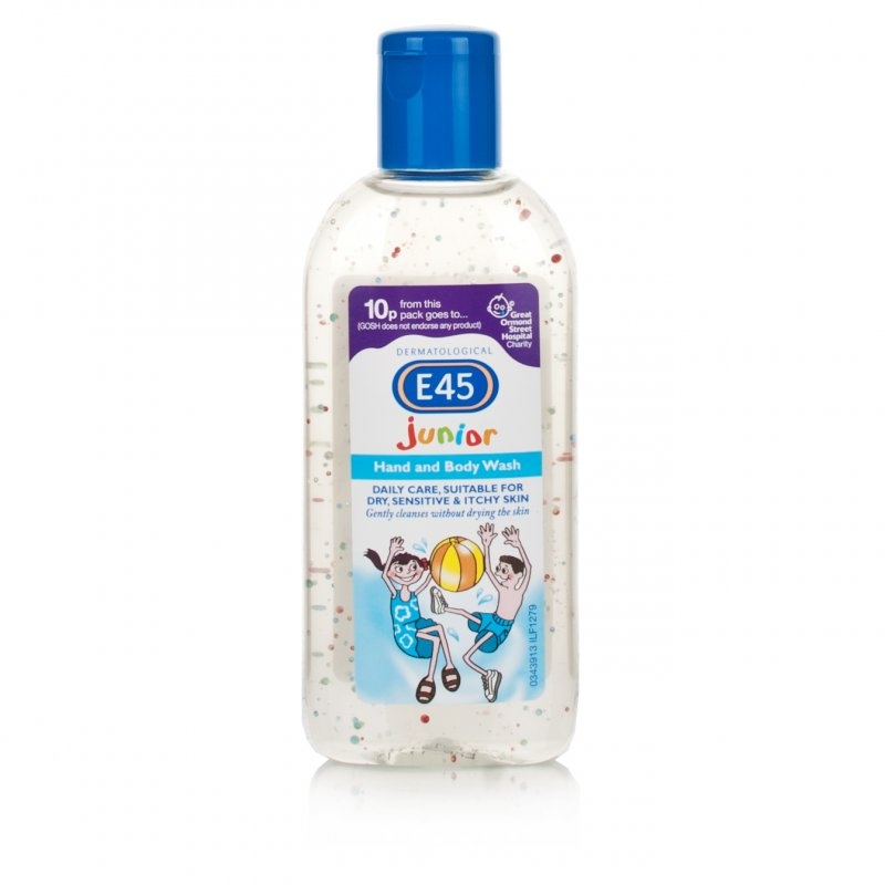 E45 Junior Hand & Body Wash 200ml Skin Care Chemist Direct