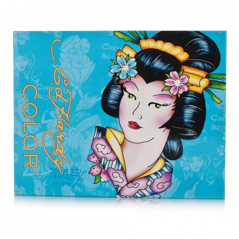 Ed Hardy Color Make Up Set Geisha Blue