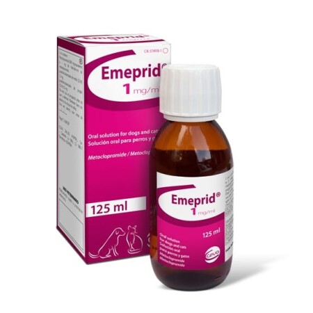 Emeprid 1mg/ml Oral Solution for Dogs and Cats  Emeprid 1mg/ml Oral Solution for Dogs and Cats