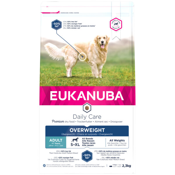 Eukanuba Daily Care Adult Overweight Dry Dog Food Chicken