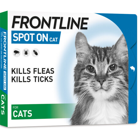 FRONTLINE® SPOT ON Flea & Tick Treatment Cat  FRONTLINE® SPOT ON Flea & Tick Treatment Cat