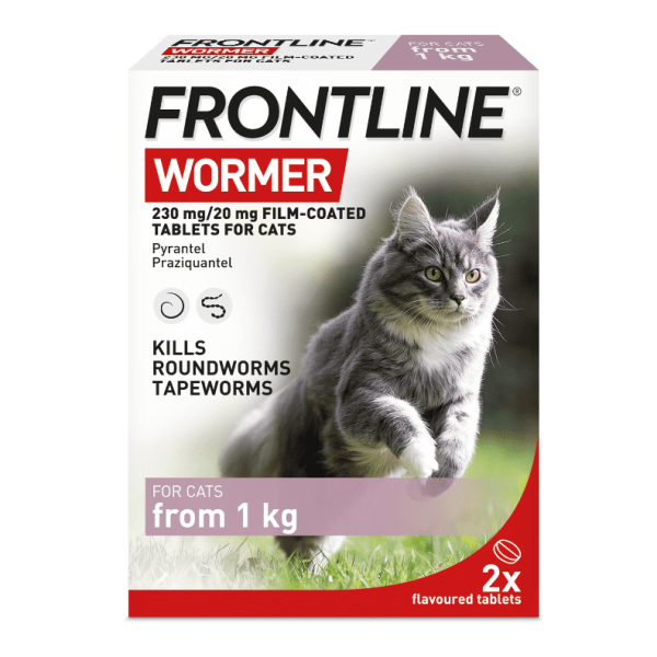 FRONTLINE WORMER Treatment Cat - Pack of 2