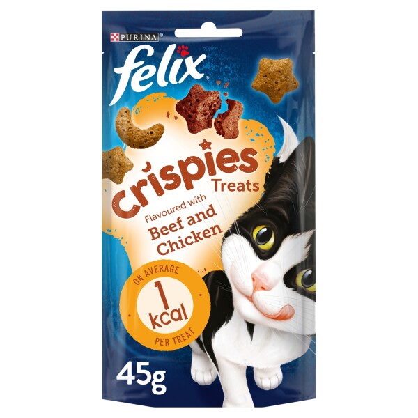 Felix Crispies Beef and Chicken 45g