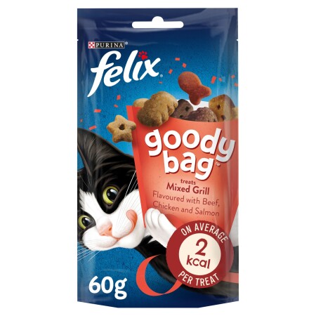 Felix Goody Bag Mixed Grill 60g Felix Goody Bag Mixed Grill 60g