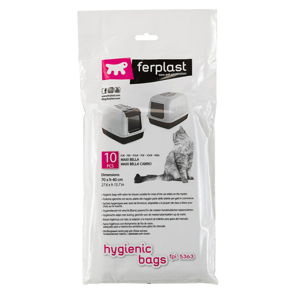 Ferplast Cat FPI 5363 Hygienic Bags x 10 300G