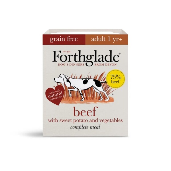 Forthglade Adult Dog Beef With Sweet Potato & Veg 395g 18pk