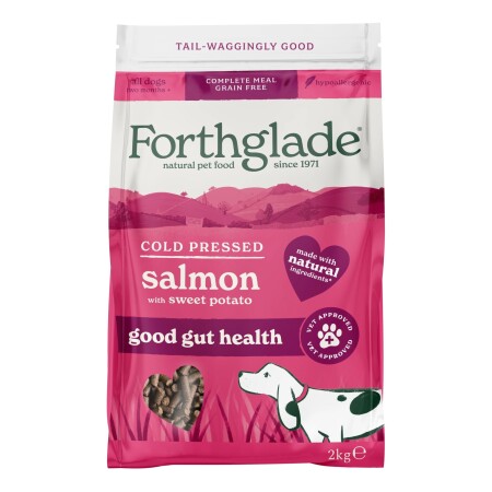 Forthglade Adult Dog Grain Free Natural Cold Pressed Salmon  Forthglade Adult Dog Grain Free Natural Cold Pressed Salmon