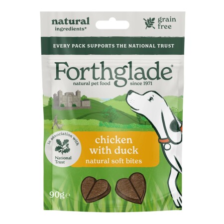 Forthglade Soft Bites Treats Chicken & Duck 90g Forthglade Soft Bites Treats Chicken & Duck 90g