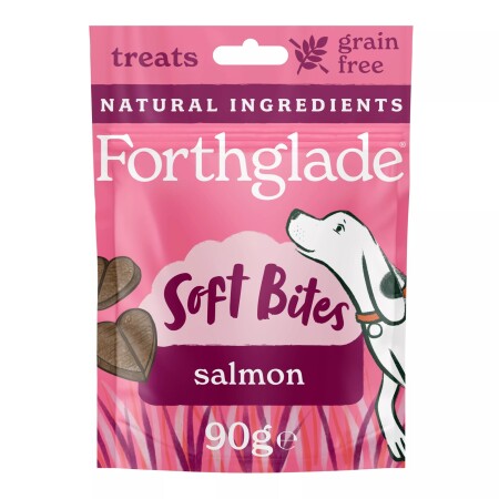 Forthglade Soft Bites Treats Salmon Grain Free 90g Forthglade Soft Bites Treats Salmon Grain Free 90g