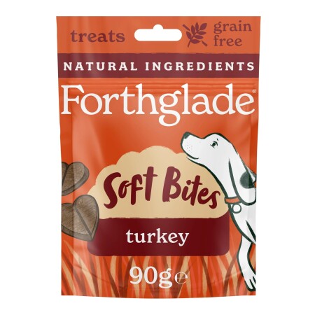 Forthglade Soft Bites Treats Turkey Grain Free 90g Forthglade Soft Bites Treats Turkey Grain Free 90g