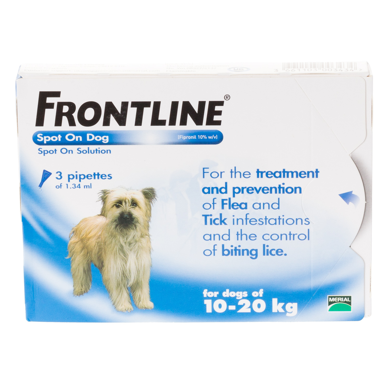 Frontline Spot On Medium Dog Review