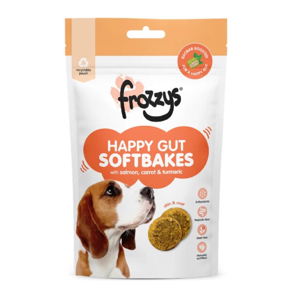 Frozzys Happy Gut BAOBAB Salmon Carrot & Tumeric Flavour
