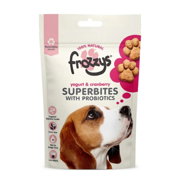 Frozzys Superbites with Probiotics Yogurt & Cranberry
