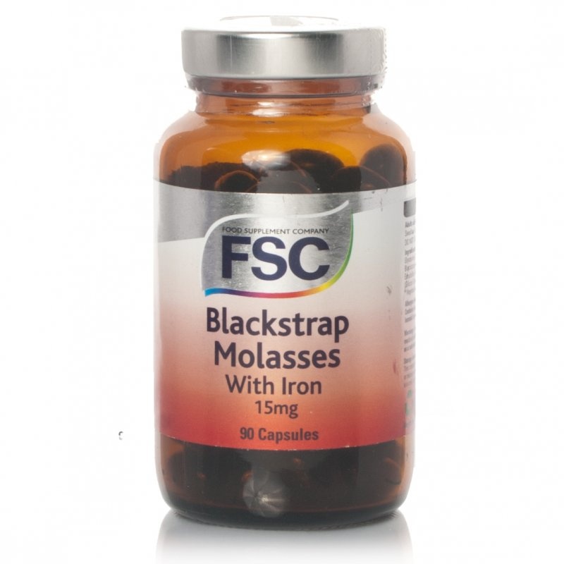 Fsc Blackstrap Molasses Iron 15mg 150 Capsules Fsc £6.99 Chemist