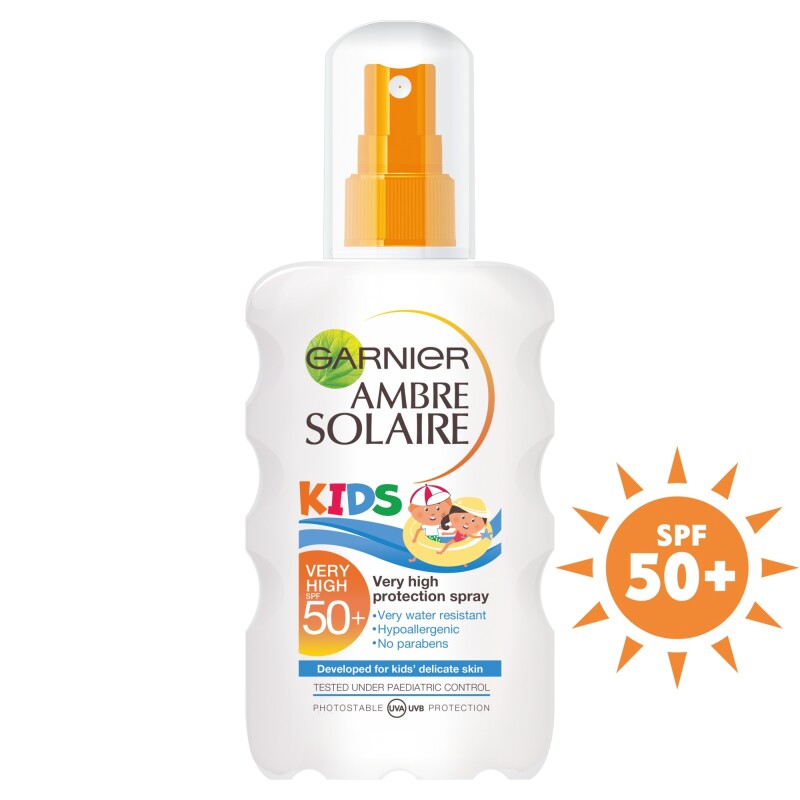 Garnier Ambre Solaire Kids Sun Cream Spray SPF50+