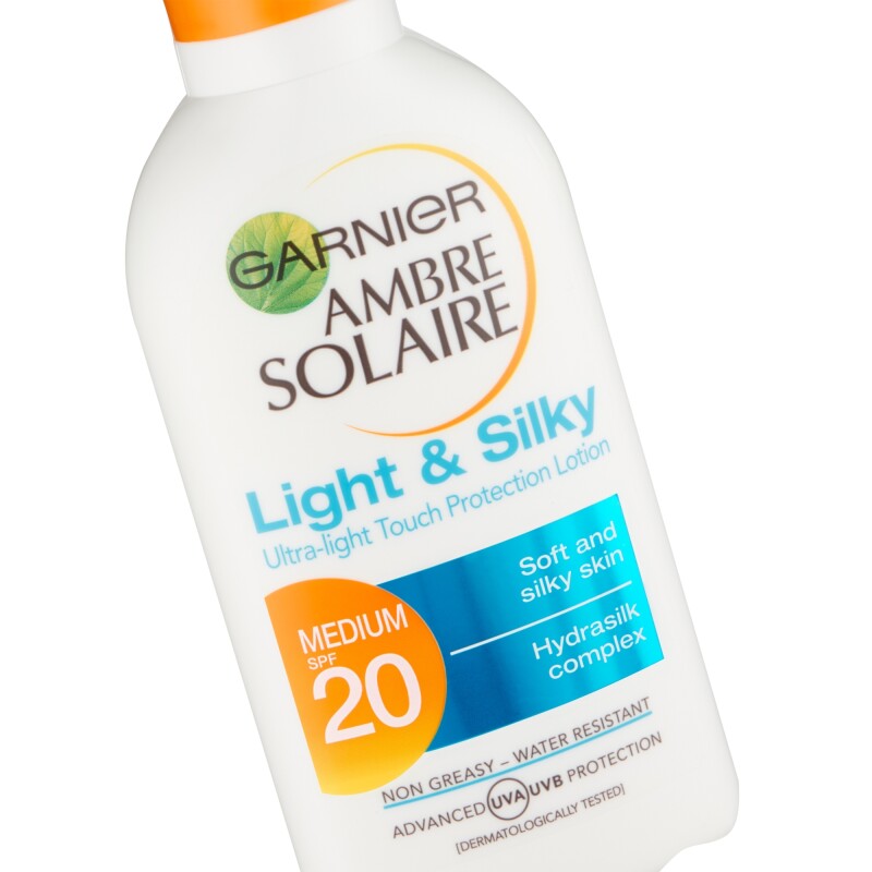 Garnier Ambre Solaire Light and Silky Sun Protection Lotion SPF20