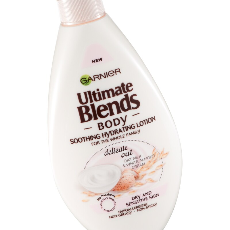 Garnier Ultimate Blends Delicate Oat Body Soothing Hydrating Lotion