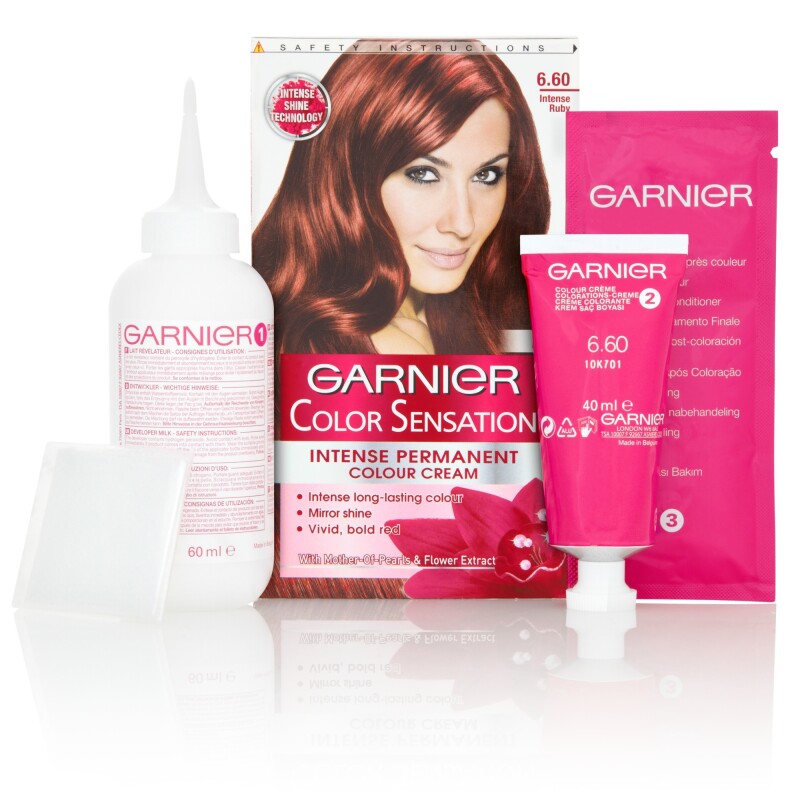 LOreal Garnier Colour Sensation 6.60 Intense Ruby Hair Dye