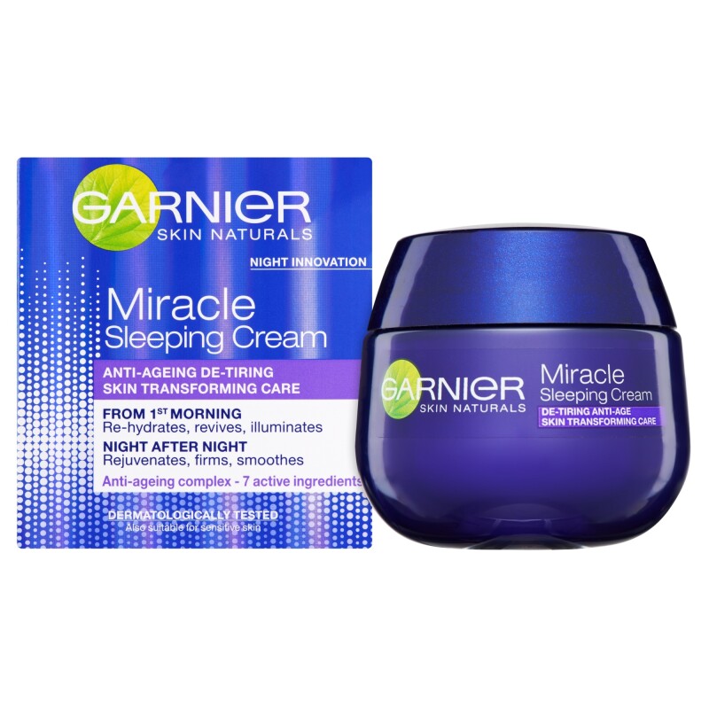 Garnier Skin Naturals Miracle Sleeping Cream Garnier Skin Naturals Miracle Sleeping Cream
