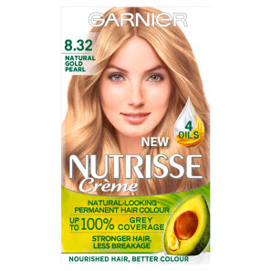 Buy Garnier Nutrisse Creme 8 32 Natural Gold Pearl Hair Dye 1 Kit