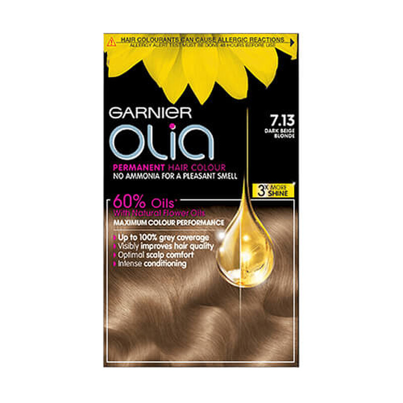 Garnier Olia 7.13 Dark Beige Blonde Hair Dye