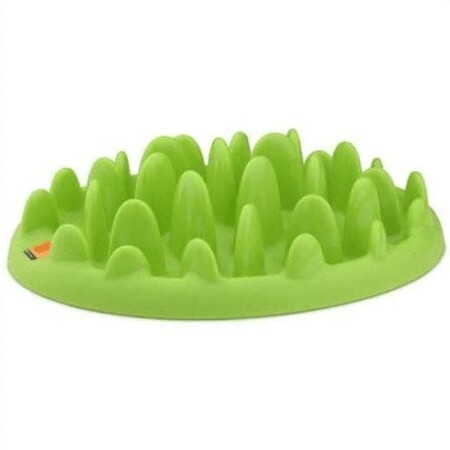 Green Mini Slow Dog Feeder Single Feeder Green Mini Slow Dog Feeder Single Feeder
