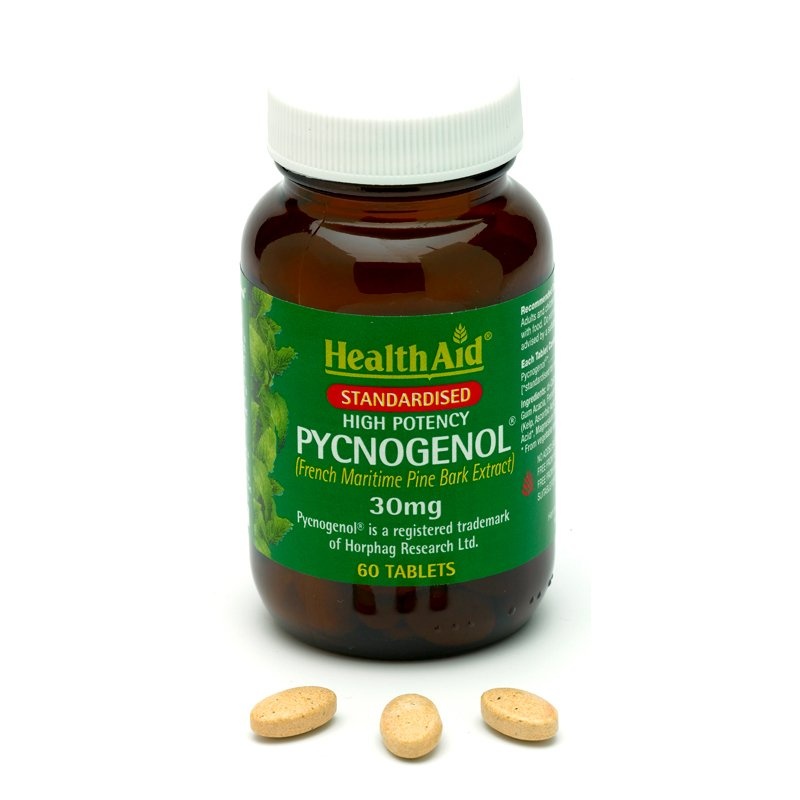 HealthAid Pycnogenol 30mg Tablet Chemist Direct