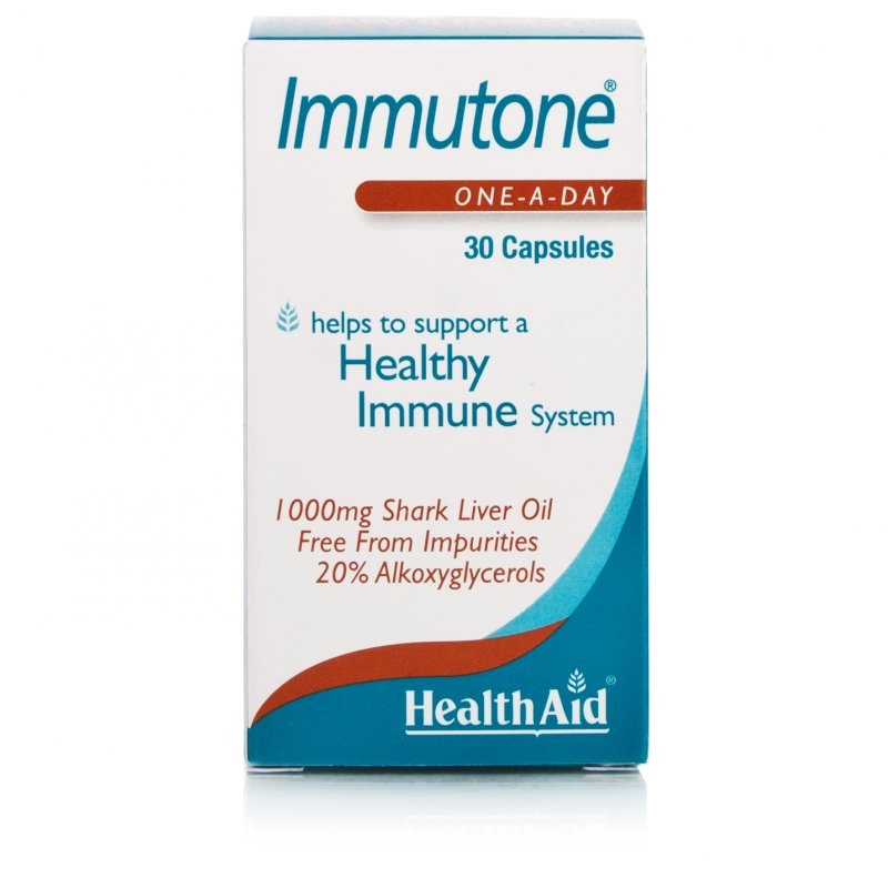 Healthaid Immutone Shark Liver Oil 1000mg 30 Capsules Chemist Direct
