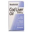 Healthaid Super Cod Liver Oil 550mg Capsuleser Cod Liver Oil Healthaid Super Cod Liver Oil 550mg Capsuleser Cod Liver Oil