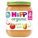 HiPP Organic Apple And Pear Baby Food Jar 6+ Months 125g HiPP Organic Apple And Pear Baby Food Jar 6+ Months 125g