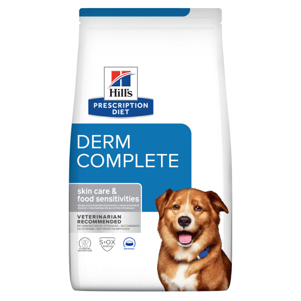 Hill's Prescription Diet Derm Complete Food Sensitivities Dry Dog Food