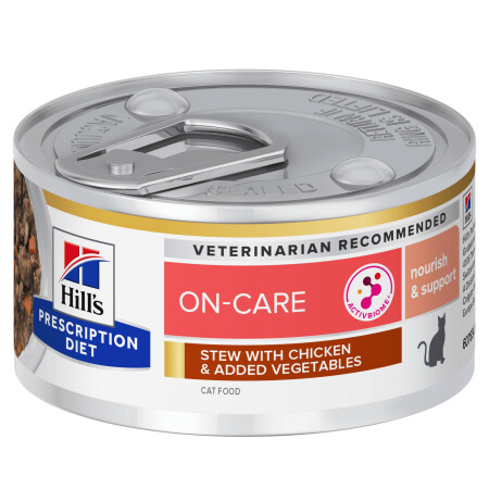 Hill's Prescription Diet ON-CARE Stew for Cats 24 x 82g Can Hill's Prescription Diet ON-CARE Stew for Cats 24 x 82g Can